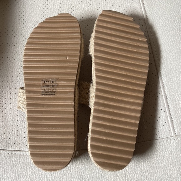 SOUTH BEACH Platform Rope Sandals/Sliders Women's US 7.5 - Picture 5 of 8